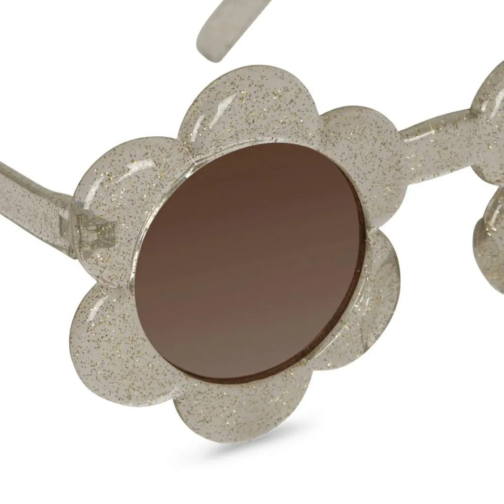 Konges Slojd Lunettes de soleil Flower Glitter (6-12 ans)