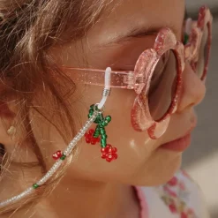 Konges Slojd Lunettes de soleil junior Glitter Rose Fleur (5-10 ans)