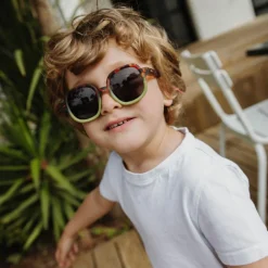 Hello Hossy Lunettes de soleil Koody Cracky Khaki (3-5 ans)