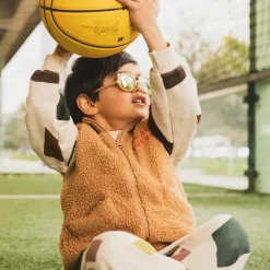 KI et LA Lunettes de soleil Lion miel (2-4 ans)