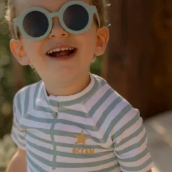 Little Dutch Lunettes de soleil Round Sea Green