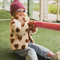 Lunettes de soleil Wazz rose pivoine (2-4 ans) Lunettes De Soleil