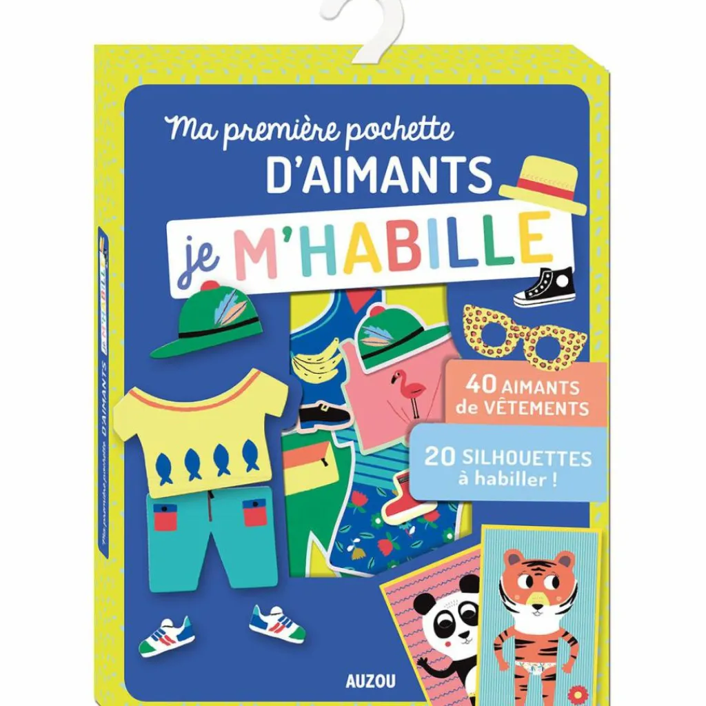 Clearance Ma pochette d'aimants Je m'habille Jeu Magnétique