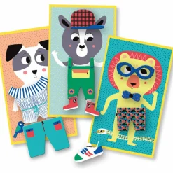 Clearance Ma pochette d'aimants Je m'habille Jeu Magnétique