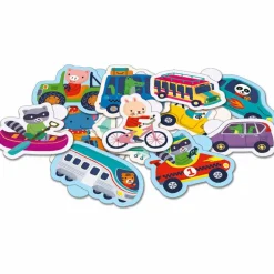 Auzou Editions Ma pochette de 100 gommettes Transports