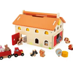 Janod Ma première ferme en bois (18 pièces)
