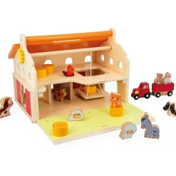 Janod Ma première ferme en bois (18 pièces)