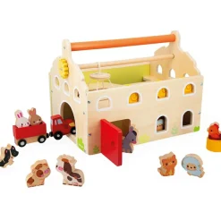Janod Ma première ferme en bois (18 pièces)