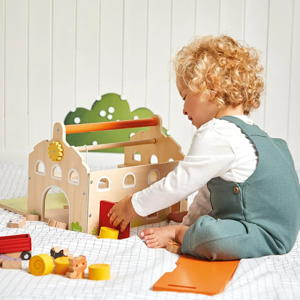 Janod Ma première ferme en bois (18 pièces)