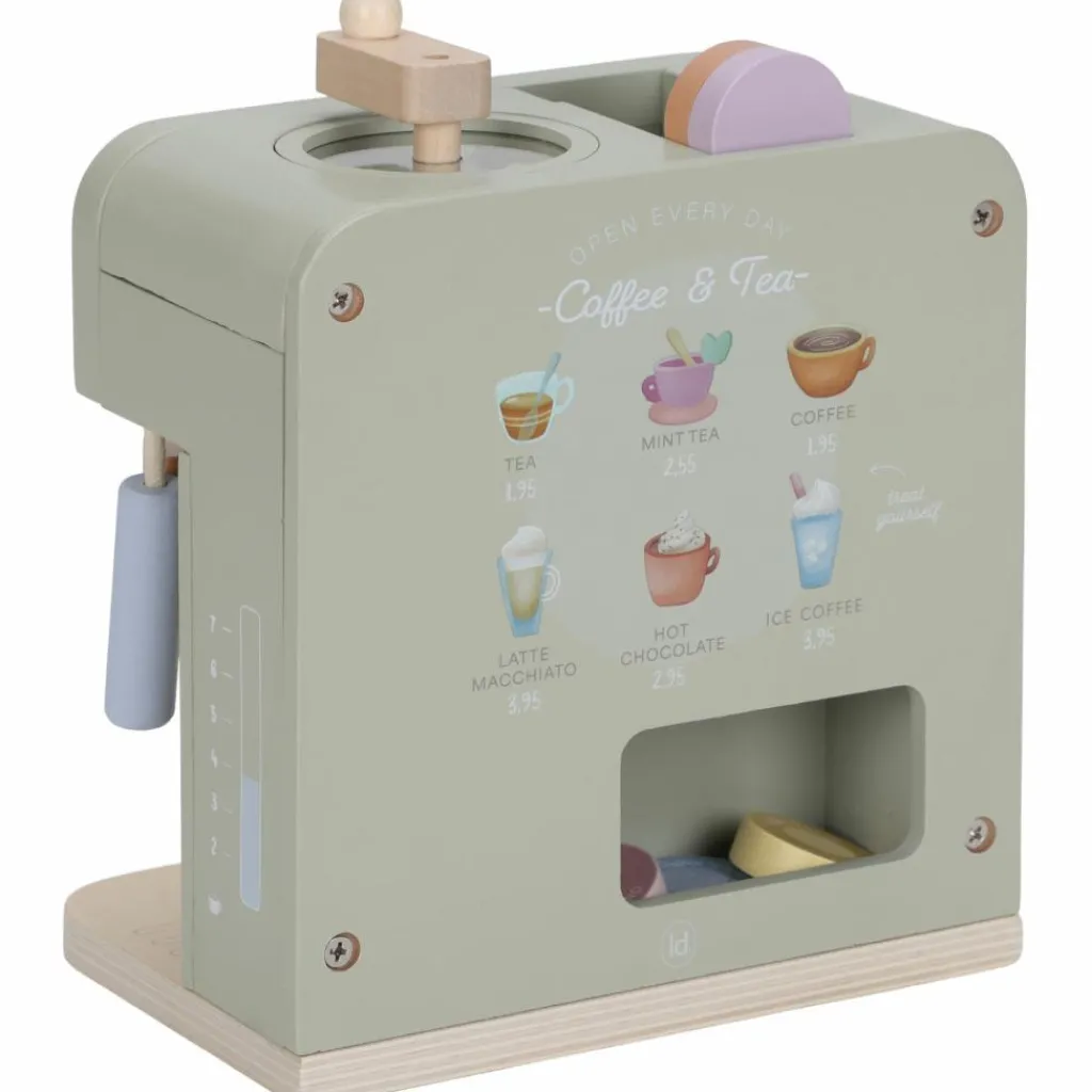 Clearance Machine à café en bois FSC Dînette Et Aliments Factices