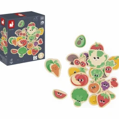 Janod Magnets Fruits et légumes (24 pièces)