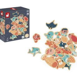 Janod Magnets Monde marin (24 pièces)