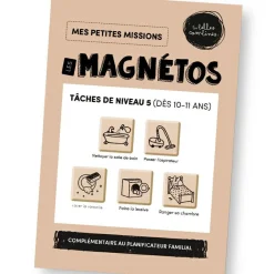 Les belles combines Magnets Tâches de niveau 5 (dès 10 ans) - Les Magnétos