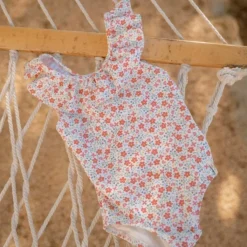 Sale Maillot de bain 1 pièce à volants Sunny Flowers (1-2 ans) Maillot De Bain