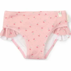 Little Dutch Maillot de bain 2 pièces à volants Sunny Flowers Blush (3-4 ans)