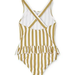 Liewood Maillot de bain Amara rayé Yellow mellow White (12-18 mois)