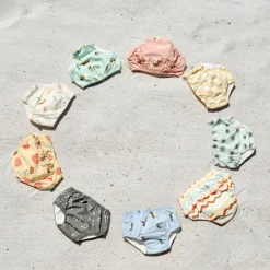 Lässig Maillot de bain anti-fuite Étoile de mer pêche (13-24 mois)