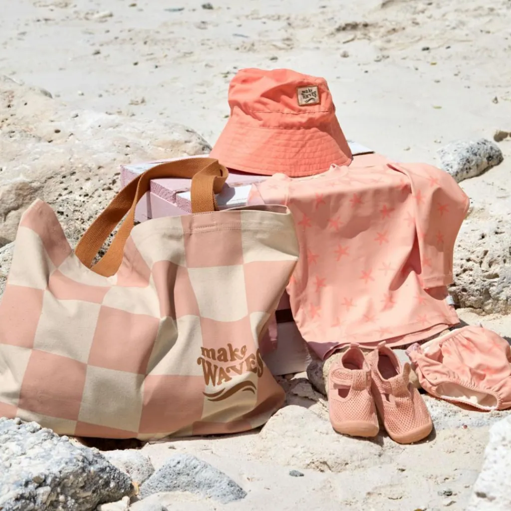 Lässig Maillot de bain anti-fuite Étoile de mer pêche (13-24 mois)