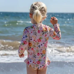 Clearance Maillot de bain anti-UV Ocean Blossom (3-4ans) Maillot De Bain