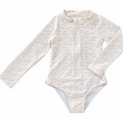 Fresk Maillot de bain manches longues Anti-UV Garden flowers (3-4 ans)