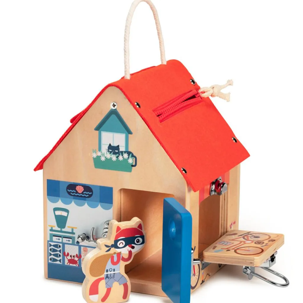 New Maison d'apprentissage à verrous Jeu De Motricité Fine