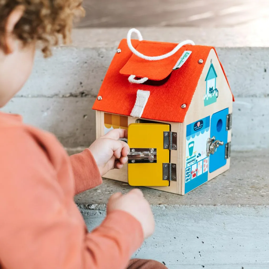 New Maison d'apprentissage à verrous Jeu De Motricité Fine