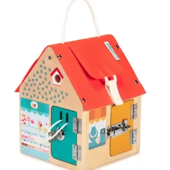 New Maison d'apprentissage à verrous Jeu De Motricité Fine