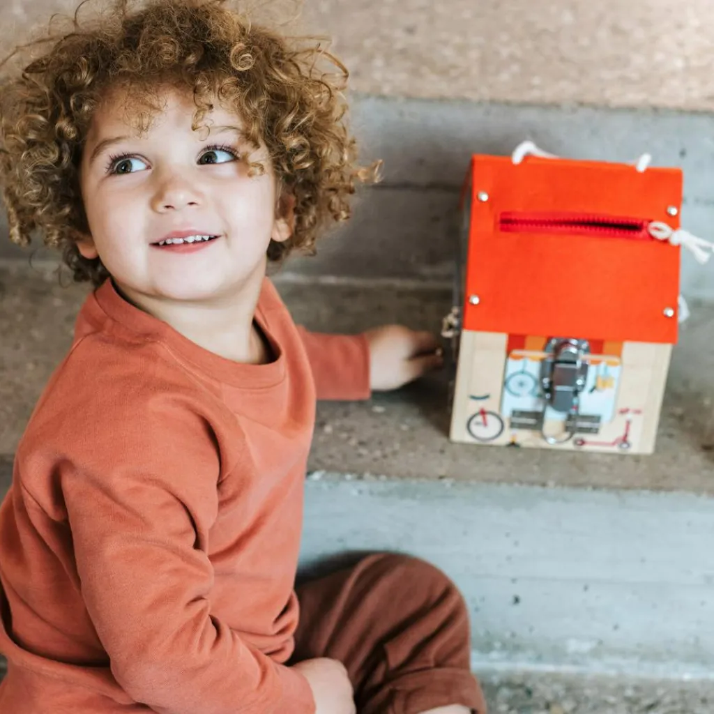 New Maison d'apprentissage à verrous Jeu De Motricité Fine