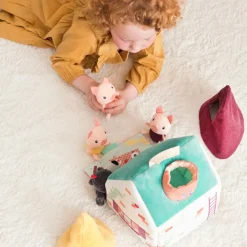 Hot Maison du loup et des 3 petits cochons Maison De Poupée Et Univers De Jeu