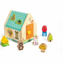 Hape Maison trieuse de formes Les amis de la forêt