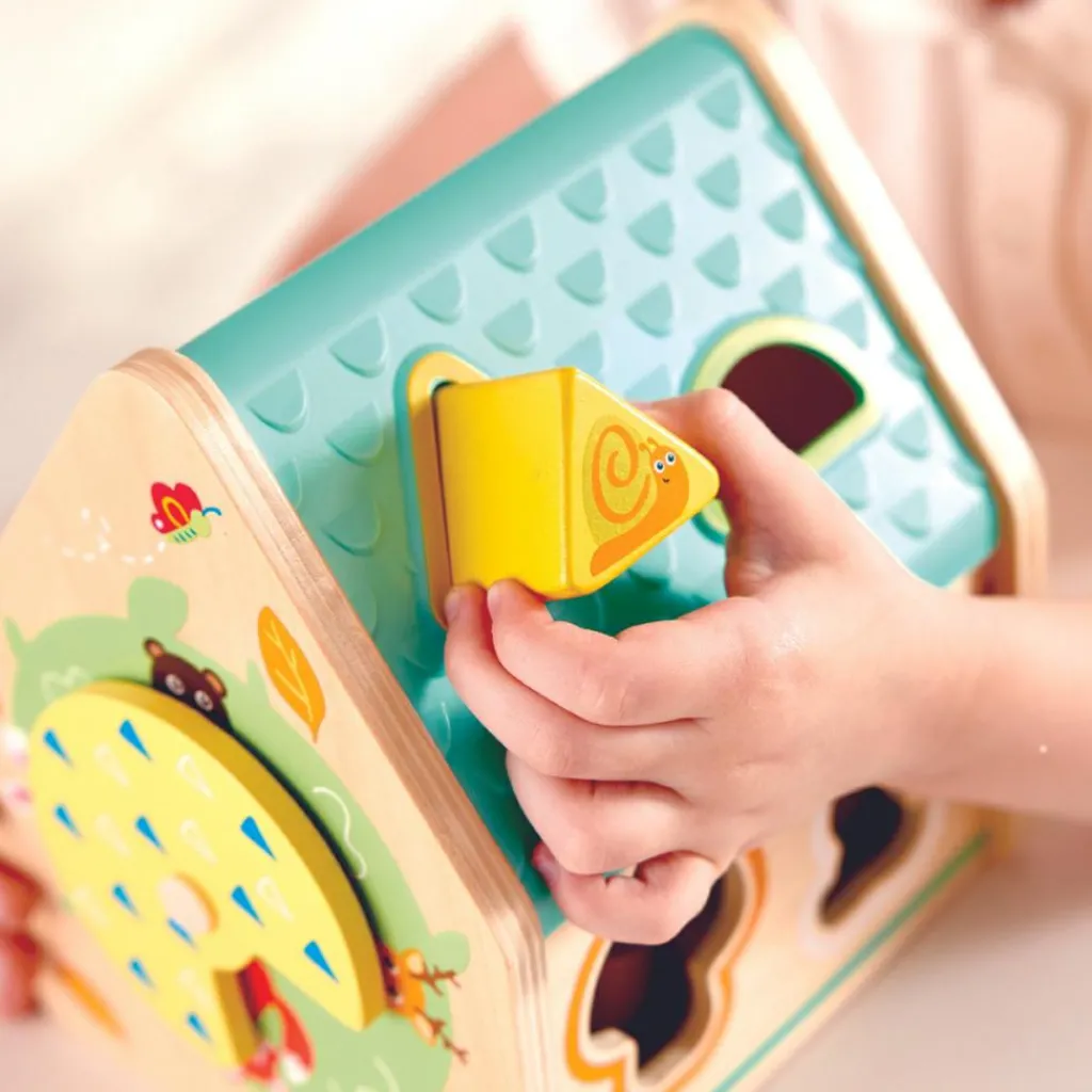 Hape Maison trieuse de formes Les amis de la forêt