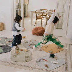 Best Mallette textile Green Toy Flower Garden Jeu De Motricité Fine