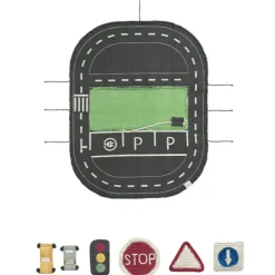 Lorena Canals Mallette textile Green Toy Eco City