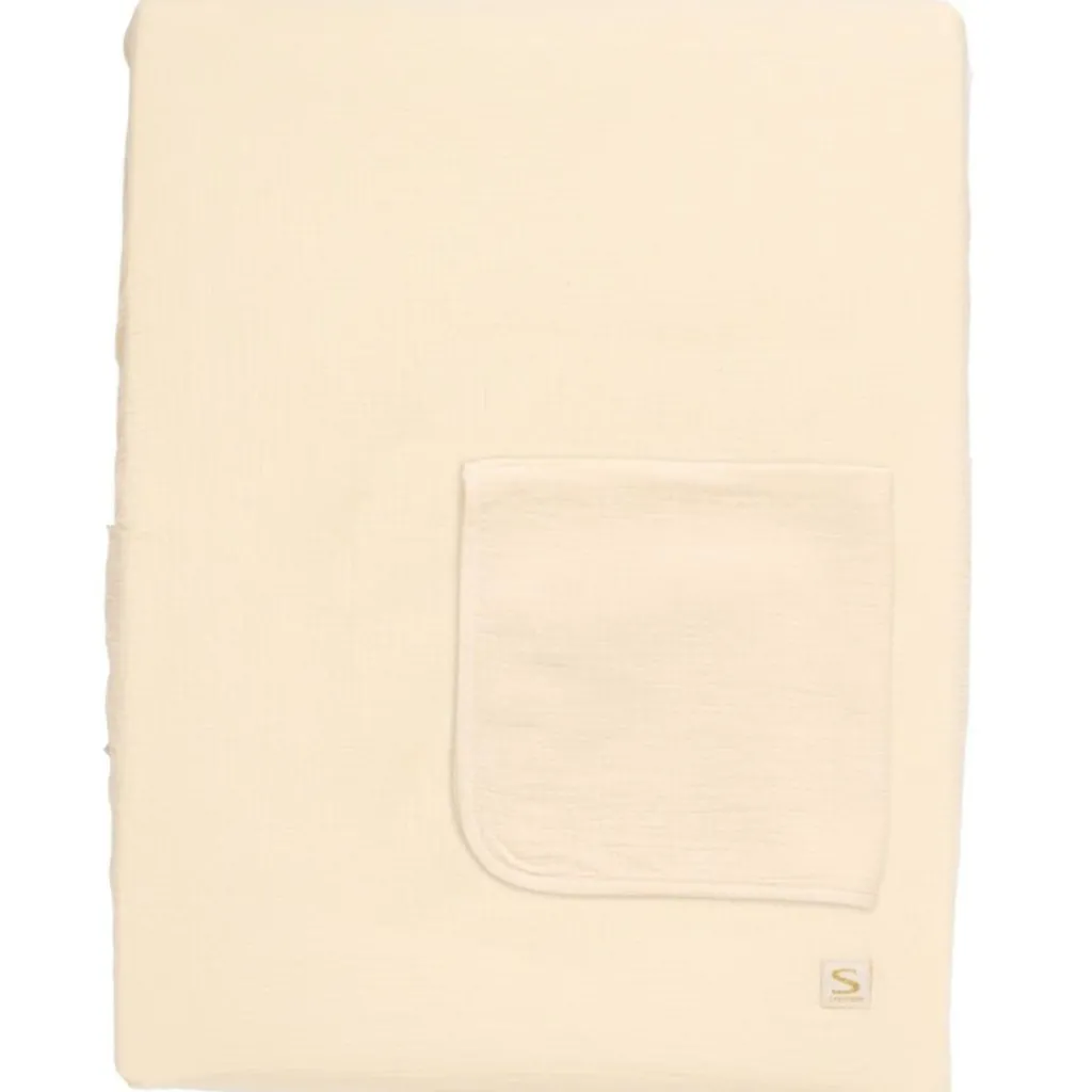 Sauthon Matelas à langer + serviette Vanille (52 x 68 cm)