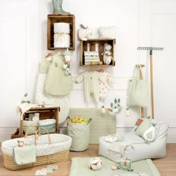 Online Matelas à langer + serviette éponge Botanica (52 x 68 cm) Matelas À Langer