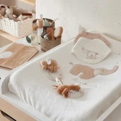 Clearance Matelas à langer Bali, Moka & Snow (45x67 cm) Matelas À Langer