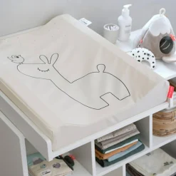 Done by Deer Matelas à langer Easy wipe Lalee Sable (50 x 65 cm)