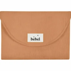 BEBEL Matelas à langer effet lin camel