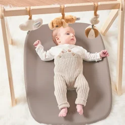 Nattou Matelas à langer en mousse Softy Moka (70 x 50 cm)