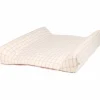 Outlet Matelas à langer Stories Édition limitée Powder mauve grid Matelas À Langer