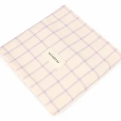 Outlet Matelas à langer Stories Édition limitée Powder mauve grid Matelas À Langer