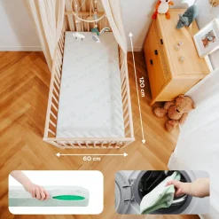 Outlet Matelas Cosy'lite antibactérien (60 x 120 cm) Enfant Matelas Lit Bébé