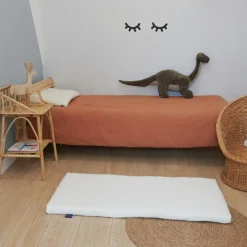 New Matelas de voyage en coton bio écru Organic Coton (60 x 120 cm) Enfant Matelas De Voyage
