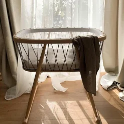 Enfant Charlie Crane Matelas en coco naturel pour berceau Kumi (68 x 40 cm)