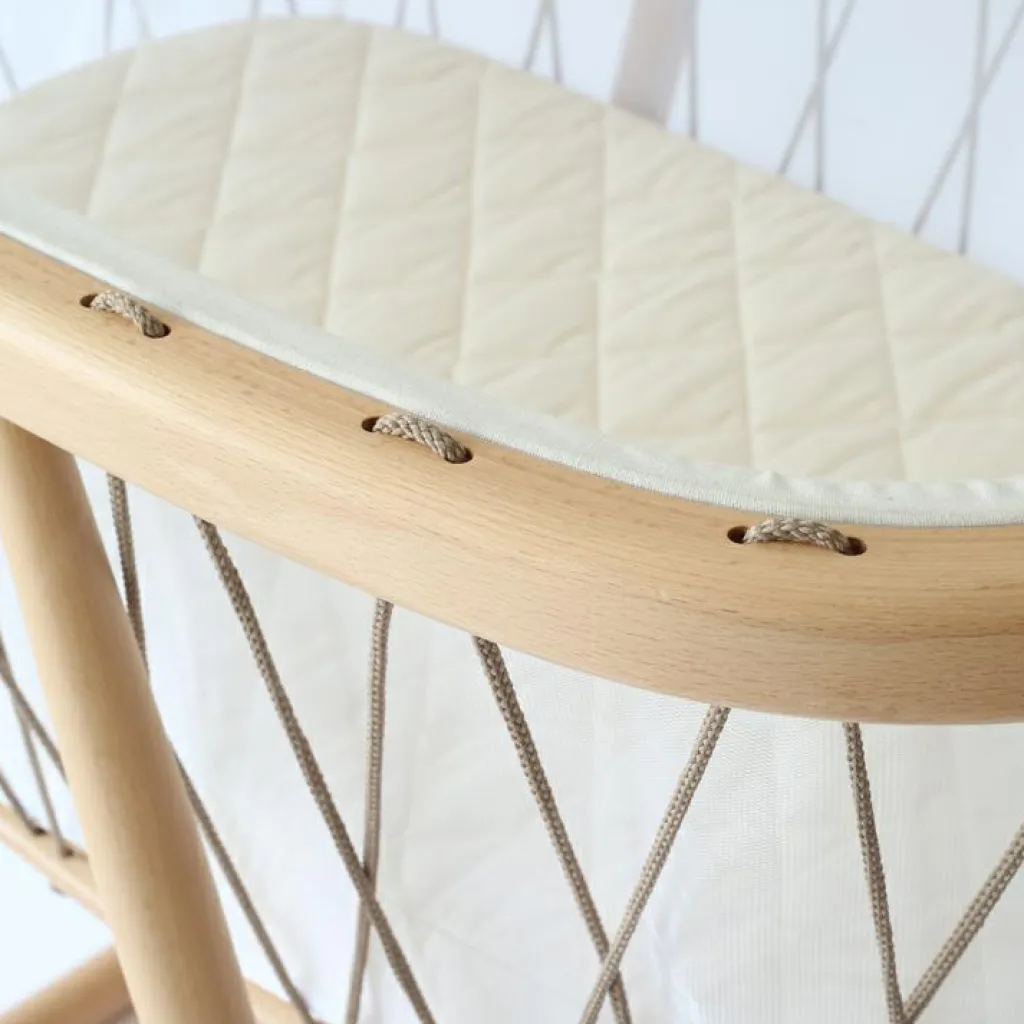 Hot Matelas en mousse pour berceau Kumi (68 x 40 cm) Enfant Matelas Berceau / Couffin