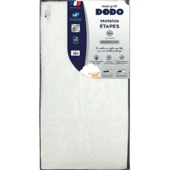 Discount Matelas Etapes déhoussable (60 x 120 cm) Enfant Matelas Lit Bébé