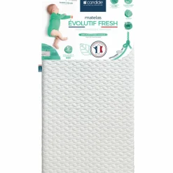 Outlet Matelas Evolutif Fresh déhoussable 360° (70x140 cm) Enfant Matelas Lit Bébé
