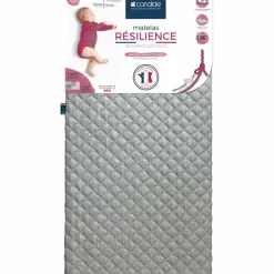 Outlet Matelas Résilience déhoussable 360° (60x120 cm) Enfant Matelas Lit Bébé