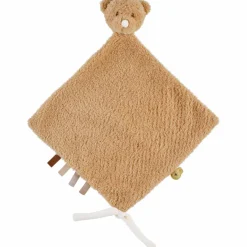 Nattou Maxi doudou attache sucette Teddy Ours Caramel