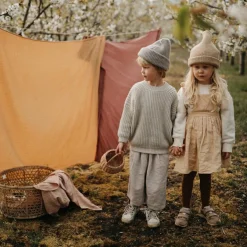 Mushie Maxi lange en coton bio Cedar (120 x 120 cm)